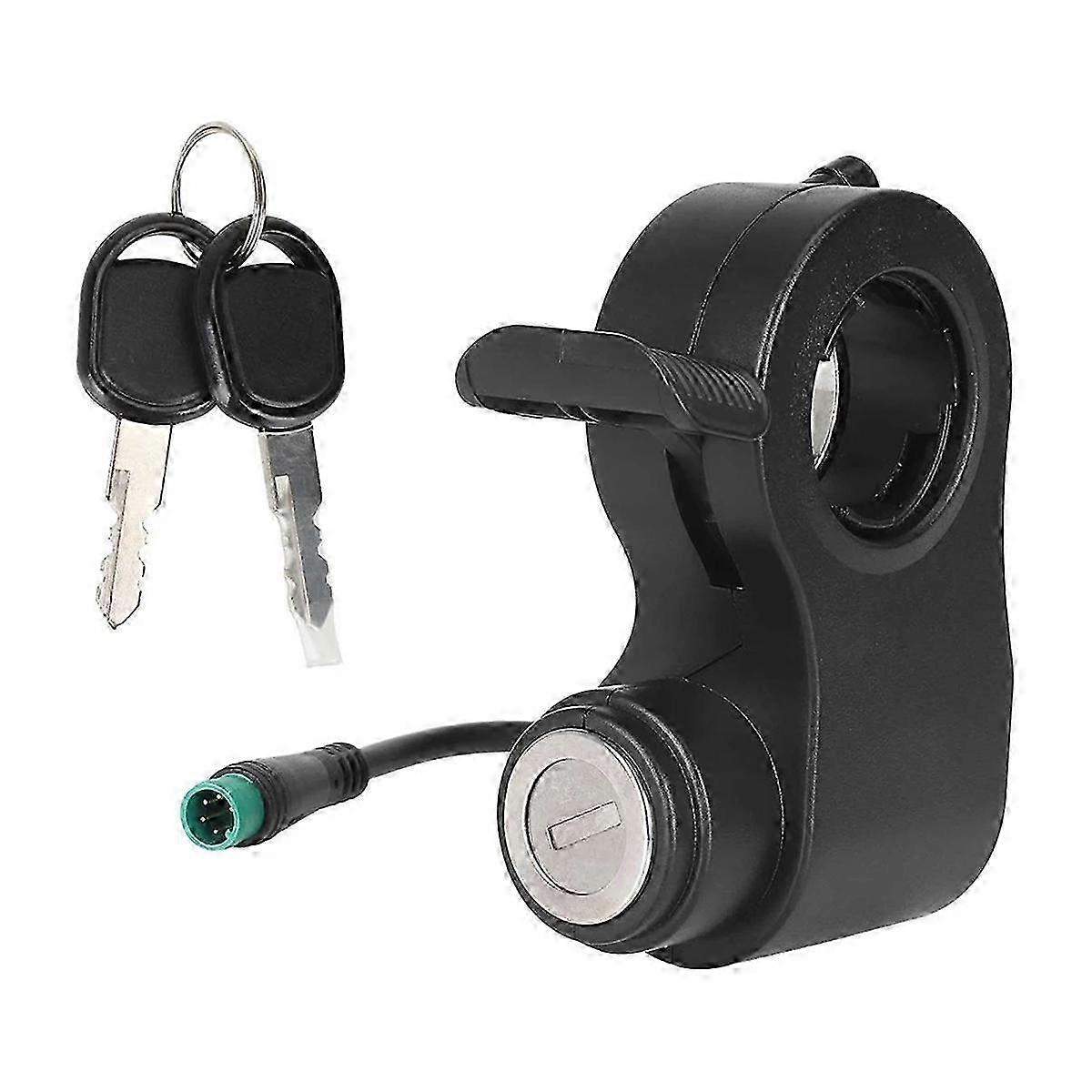 Kukirin G2 Max Electric Scooter with Integrated 5pin Throttle Switch Lock and Key Ignition System
