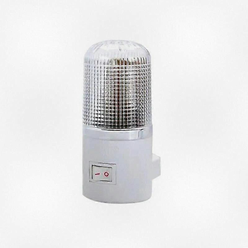 Wall-mounted Emergency LED Night Light with 4 LEDs, EU/US Plug, Ideal for Kids' Rooms and Living Spaces