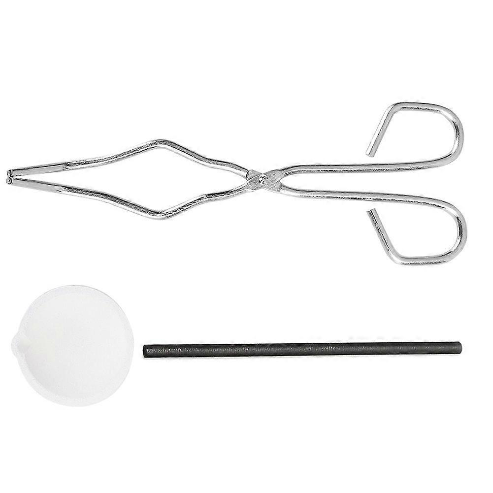Kit de fusion de graphite portable 3 pièces, bols en quartz, longue pince, tige d'agitation, kit de forge pour bijoux en métal