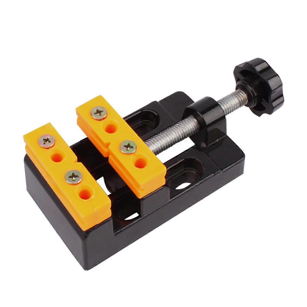 57mm Adjustable Mini Jaw Bench Clamp Drill Fixed Table Vise