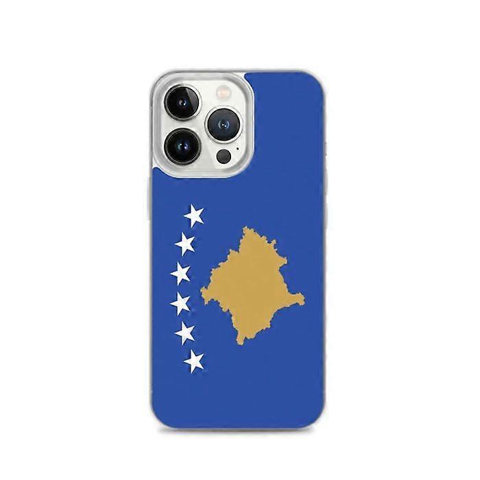 iPhone Case - Kosovo Flag - iPhone 13 Pro - Flexible - Multicolored - Vertical