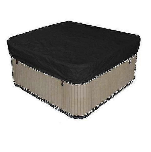 vanntett polyester firkantet badestamp deksel utendørs spa deksler