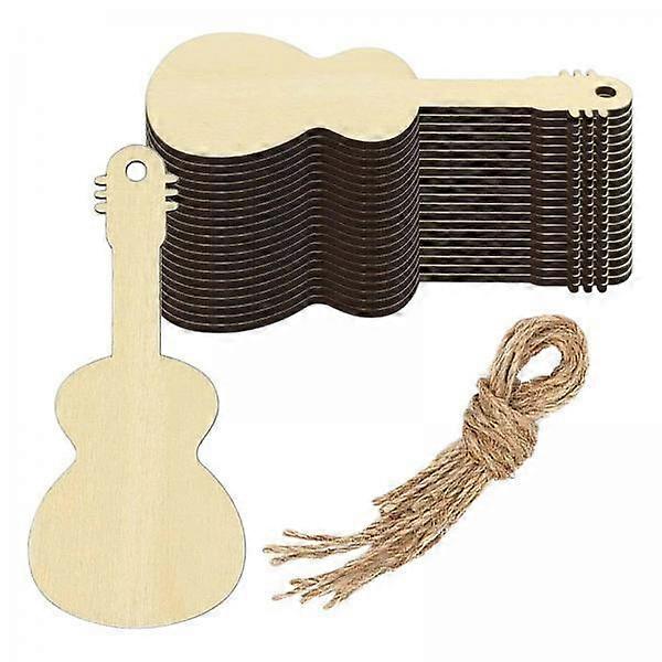 4x 30 darabos fa gitár kivágások többcélú faforgács faszeletek