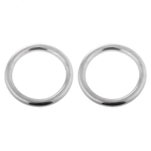 2x 2 Adet / Takım Yüksek Mukavemetli Dayanıklı Deniz 304 Paslanmaz Çelik Kaynaklı