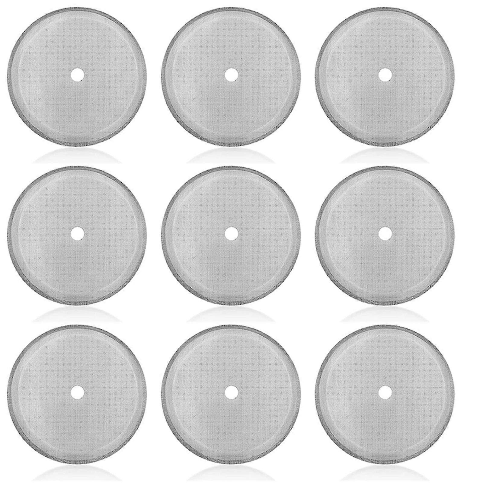 Set of 9 French Press Filter Stainless Steel Filter Coffee Maker Part Coffee Maker Accessories for 1000ML French Press