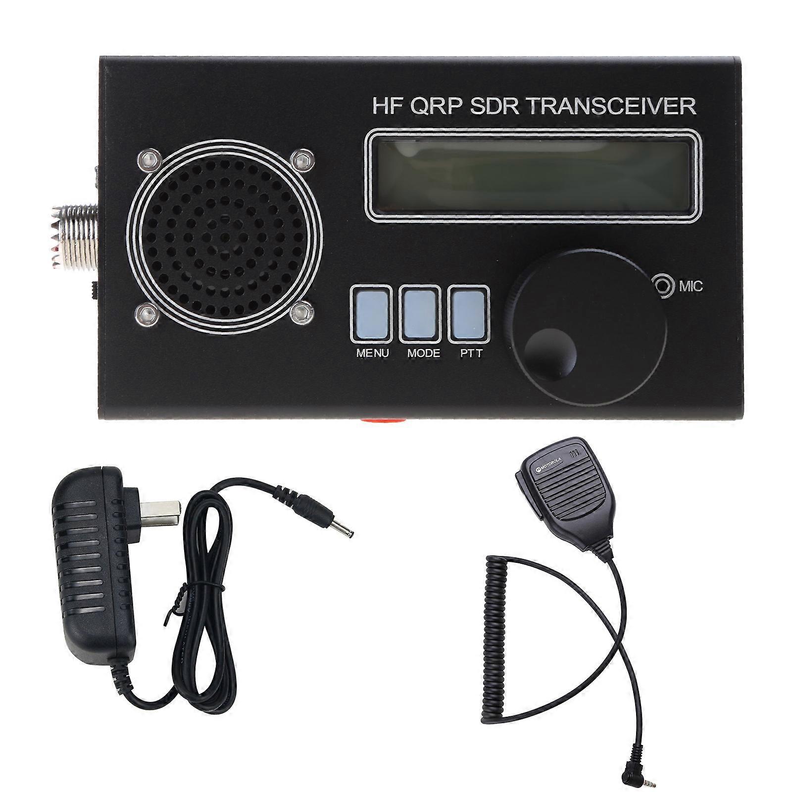 USDX 8 Band All Mode USB, LSB, CW, AM, FM HF SSB QRP Transceiver QCX-SSB Automatic Gain Control Noise Reduction