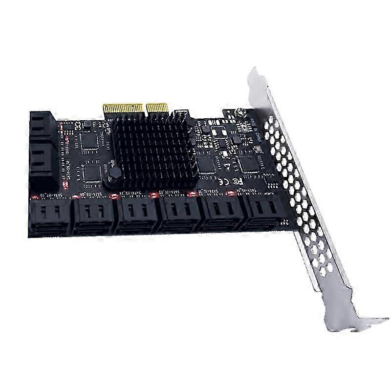 PCIe zu SATA3.0 Controller-Karte 6 Gbit/s Interner Adapterkartenkonverter für PC