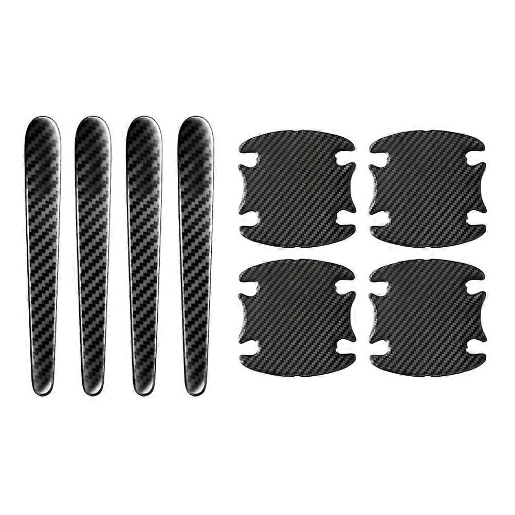 8pcs Practical Car Door Handle Protector Car Door Handle Anti scratch Stickers