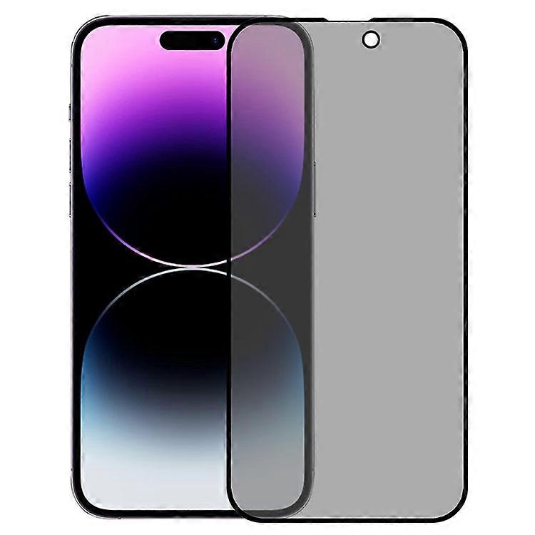 iPhone 16 Proのぞき見防止スクリーンプロテクター高アルミニウムシリコンガラスフィルムに対応