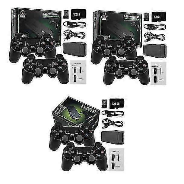 2025 Retro Stick, Games, Arcstick Retro Gaming Stick, Plug And Play Video Games 2.4g Wireless Controller Gamepad 4k Game