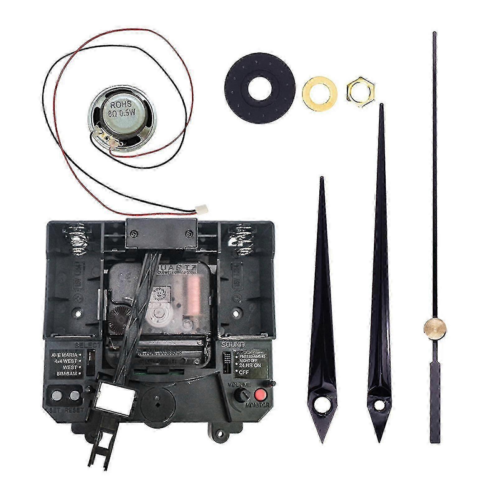 pendul ur bevægelse mekanisme med lang aksel spilledåse DIY