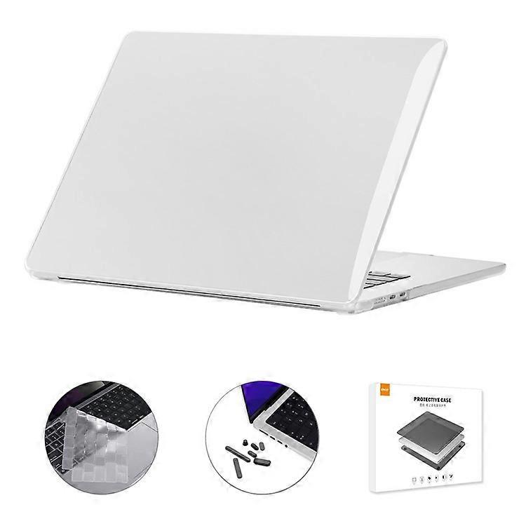 ENKAY HAT PRINCE Compatible For Macbook Air 15 inch (2023) A2941 (EU Version) Hard PC Laptop Case with TPU Keyboard Film + Dust-Pr