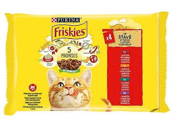 Friskies Köttmix i såspåsar 4x85g