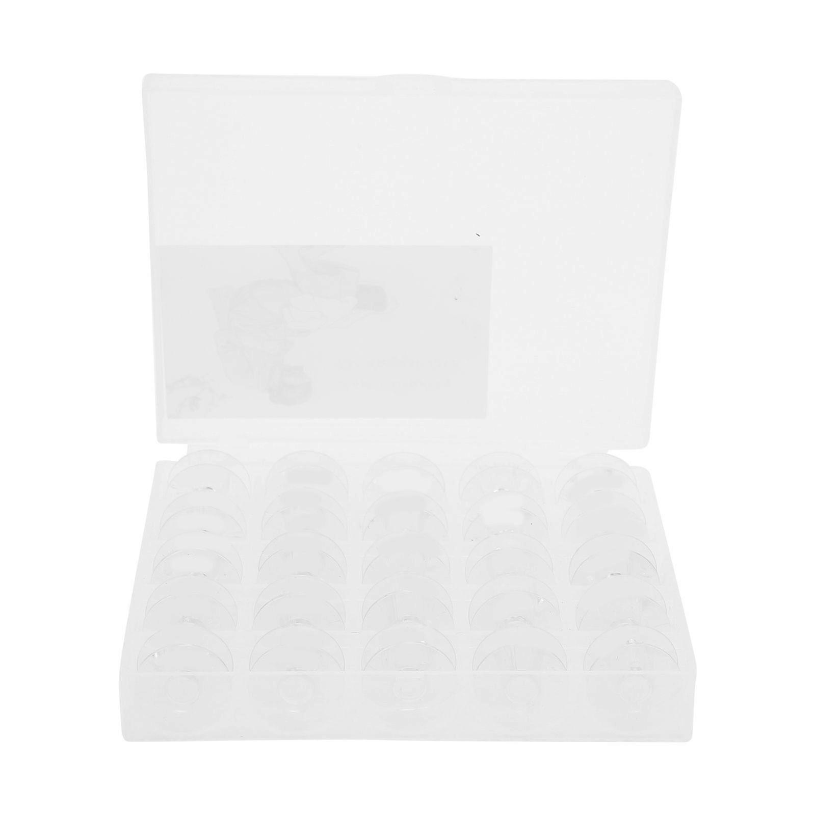 2025 Latest Model  25pcs Plastic Bobbins Sewing Machine Stitching Accessories