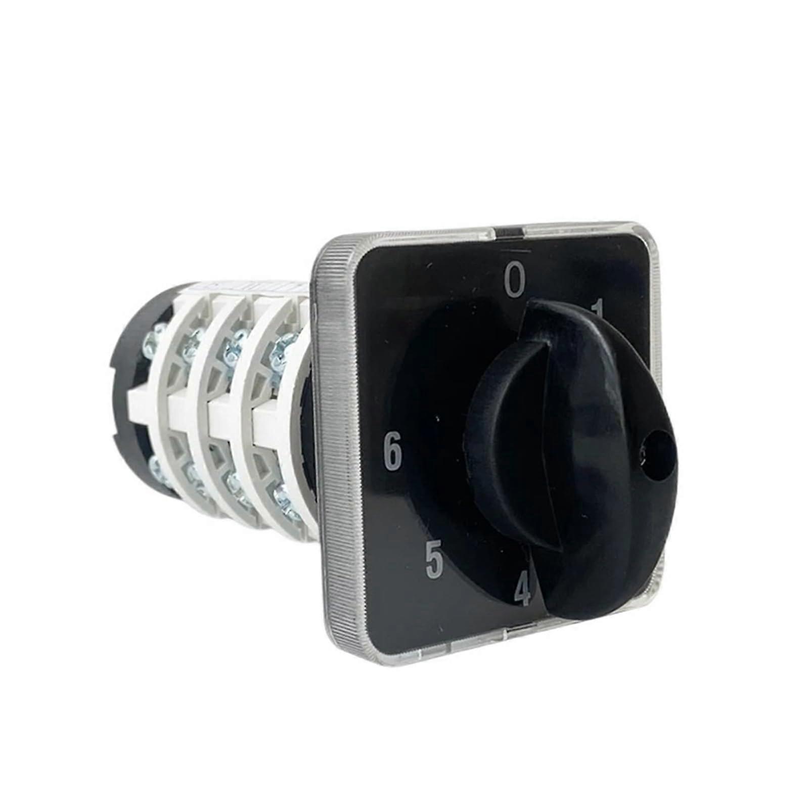 Control Switch 4 Knots 20A 06 Position Changeover Rotary cam Switch interruptor HZ5B20/4 Ref: 6022