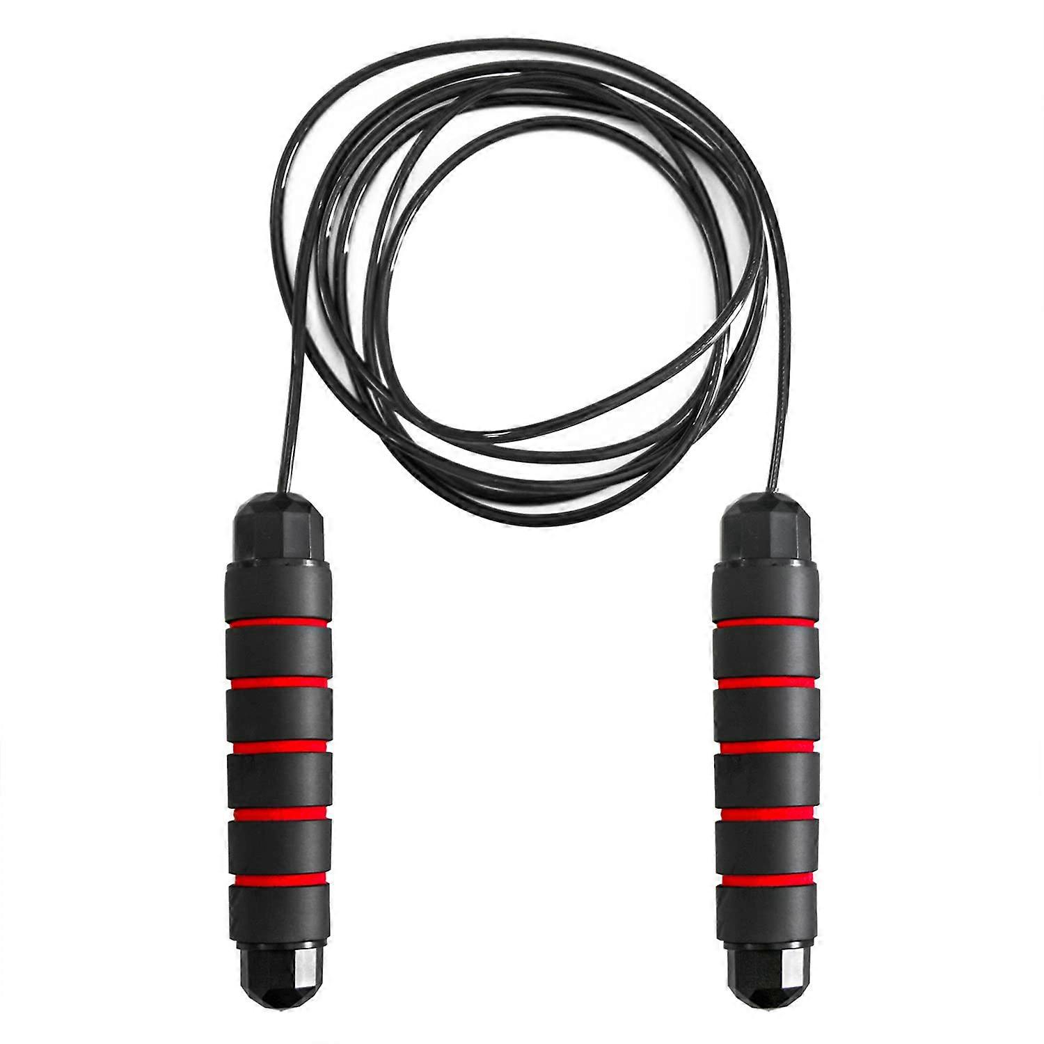 JR1 Ball Bearing Skipping Rope, Adjustable Length, Tangle-Free Design, Durable for Home Gym Endurance Strength Speed Training