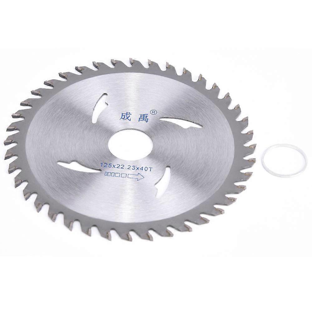 Carbide Circular Saw Blade for Woodworking, 125 x 22.23 x 40 Teeth