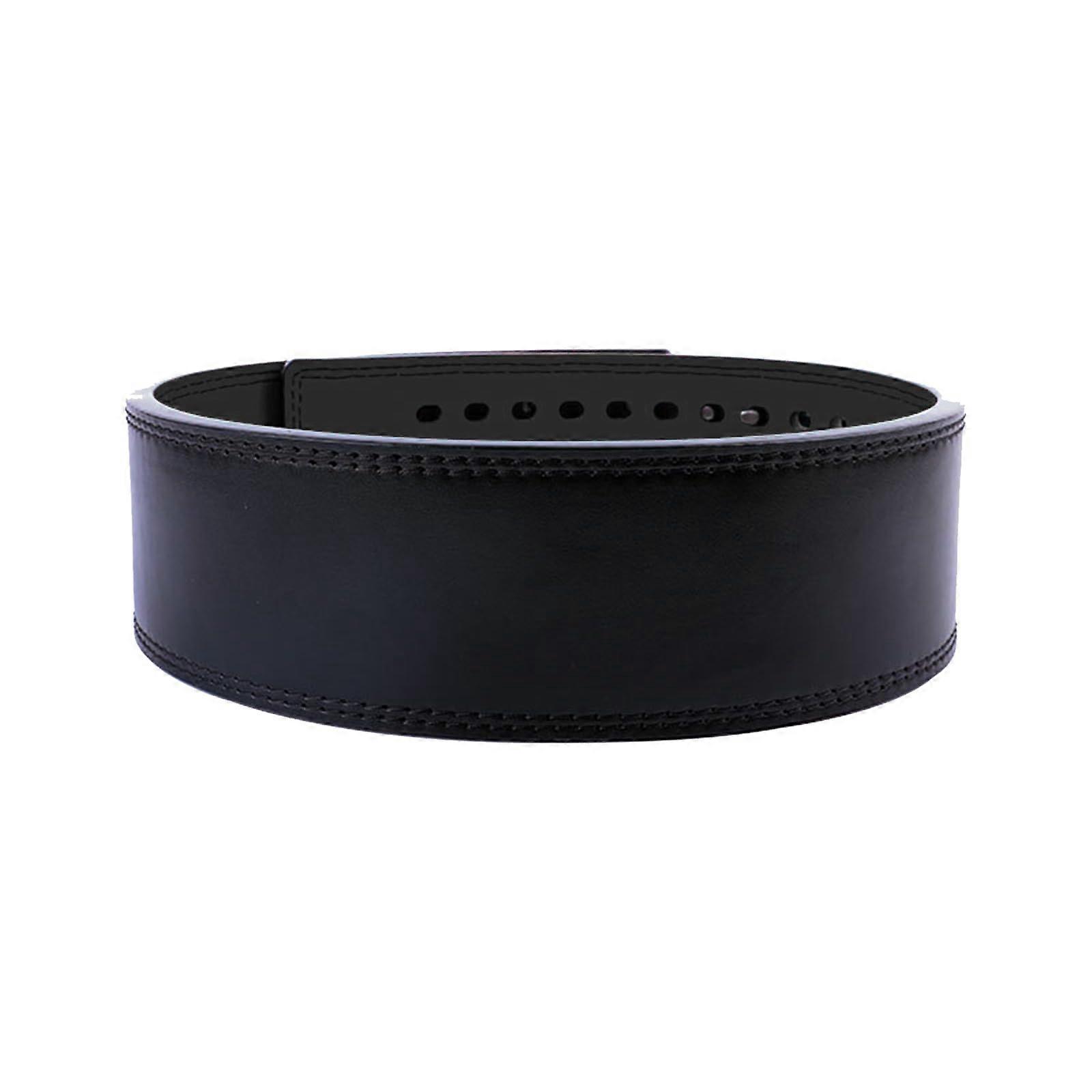 Adjustable Wide Weightlifting Belt With Lever For Powerlifting Gym Training Thick Design