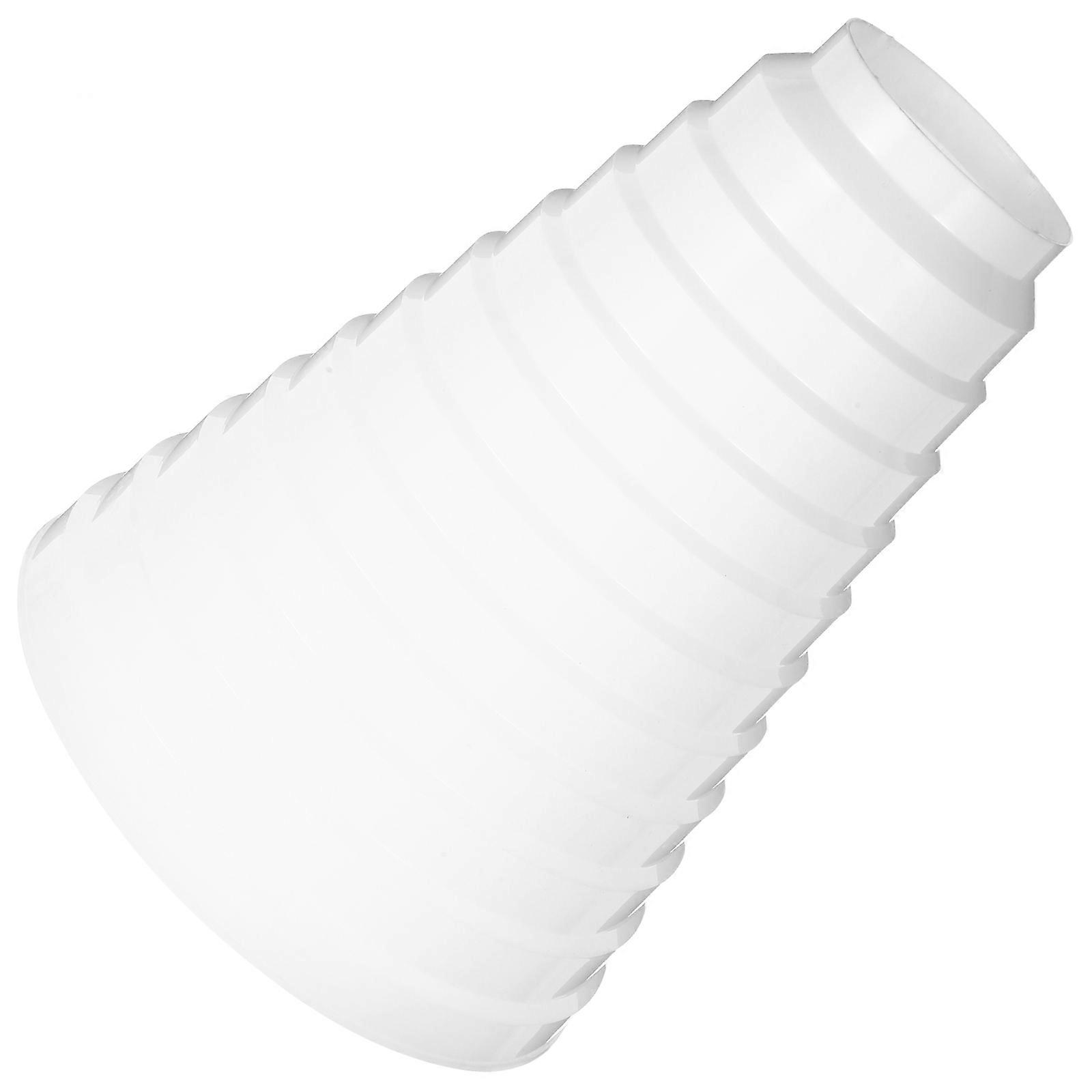 Vent Pipe Connector Plastic Inline Adapter Ventilation Systems 25.50X20.00X20.00CM Seamless Compatibility 1Pcs