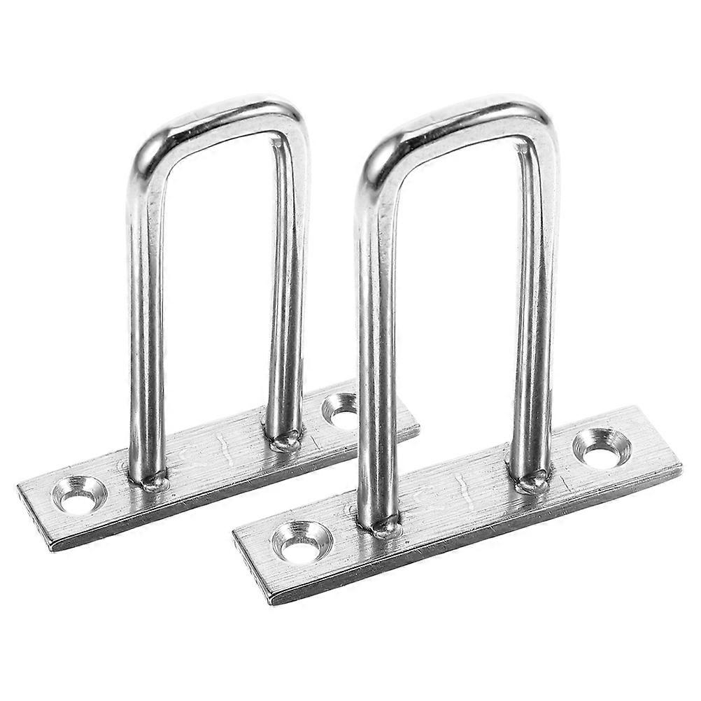 Juicer Machine Accessories Stainless Steel Bracket For Use 3.8 3.4 0.8in Smooth Surface Technology 2Set