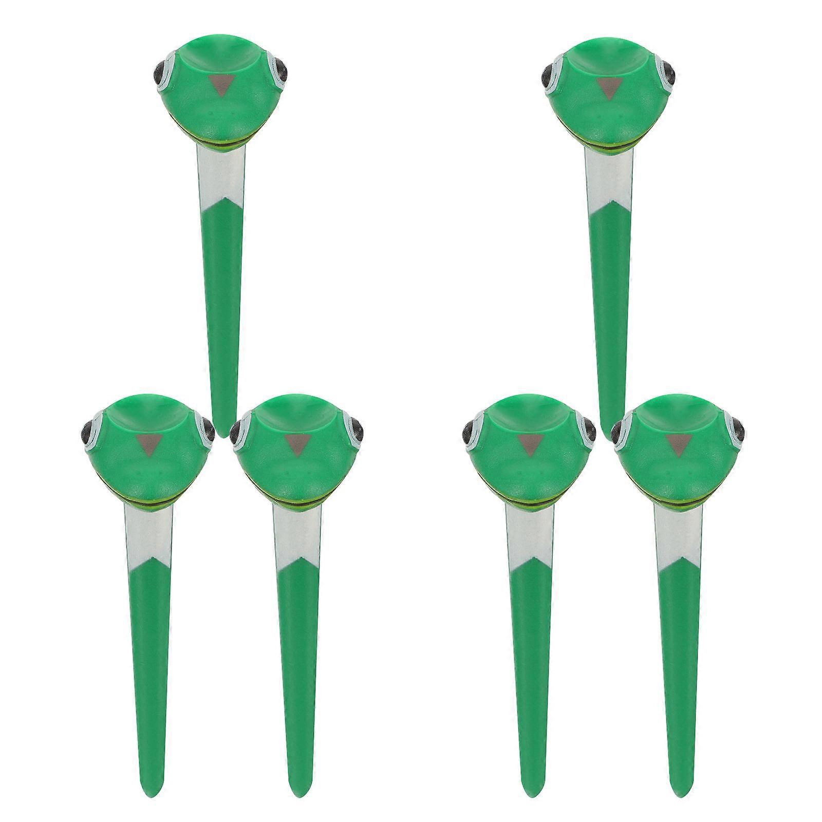 Golfs Balls Tees Plastic Holders For Outdoor Color Competition Use 6Pack