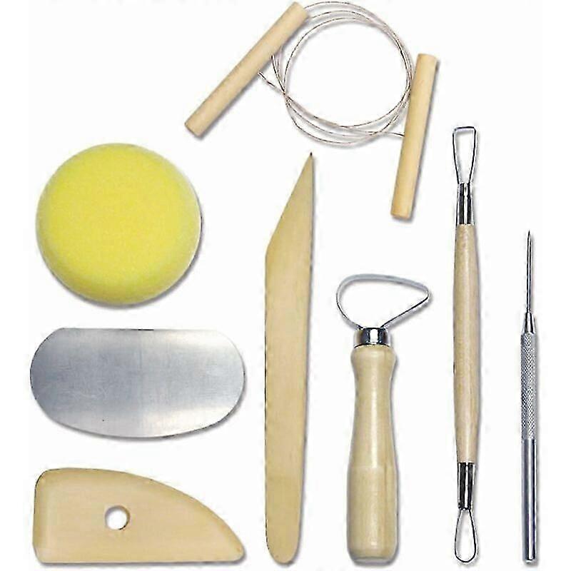 1 Complete Set Pottery tools 8 pieces