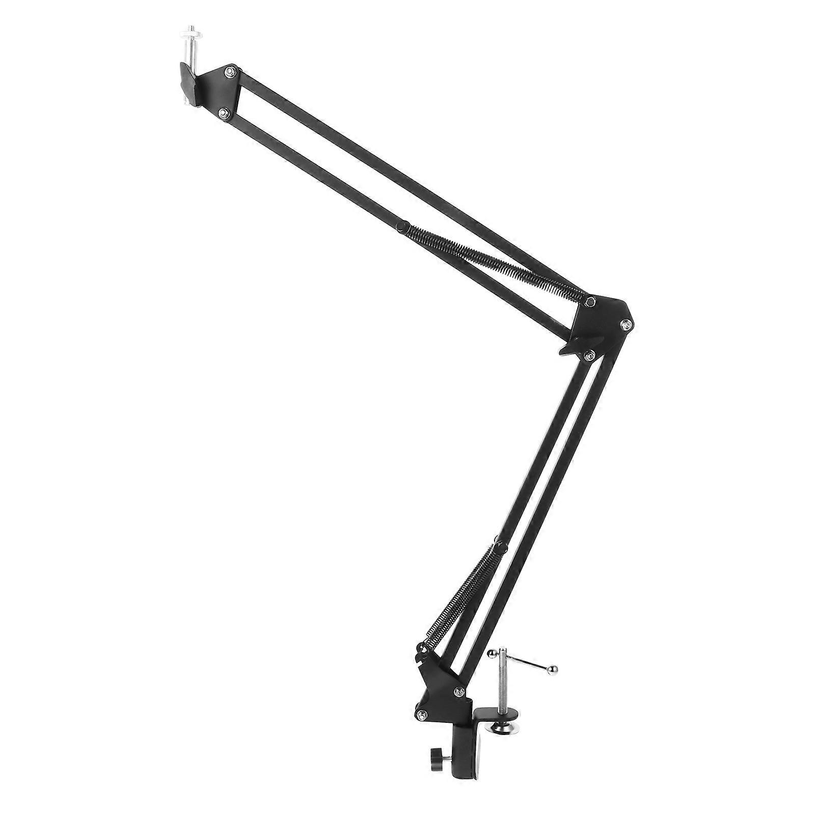 Sponge Pad Protection Webcam Clamp Mount Adjustable Angle for Families and Studios 77X7X4CM 1Pcs
