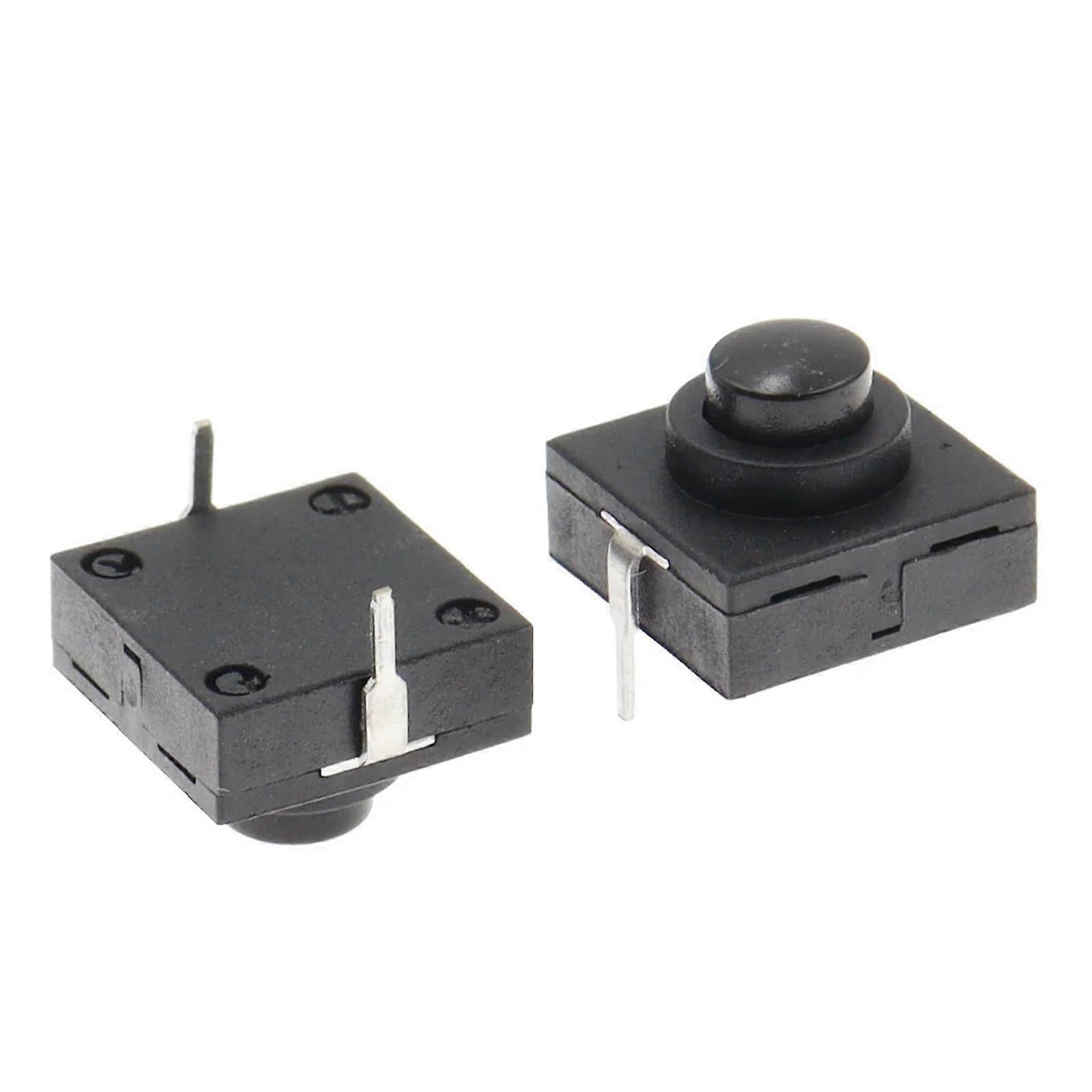 Flashlight Button Switch 10PCS 1A 30V 2Pin Ultra-Thin 12X12X9.4MM Compact Design for DIY Projects