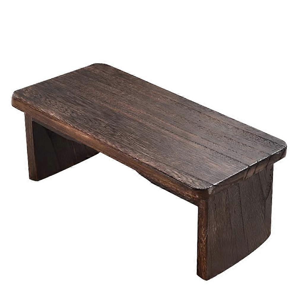 Solid Wood Meditation Stool for Zen Practice, Portable Cobbler Style, Strong Load Capacity, Durable Domestic Wooden Design