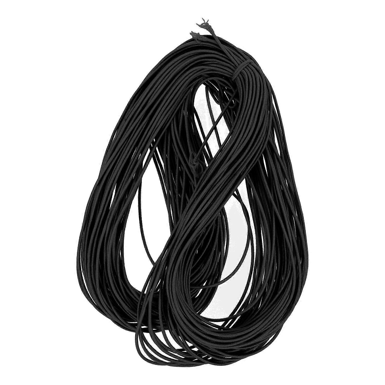 Stretchy String For Bracelet Making Elastic Line Bracelet Diy Cord For Jewelry Making Craft Enthusiasts Black 0.2x0.2x4500cm 1 Roll