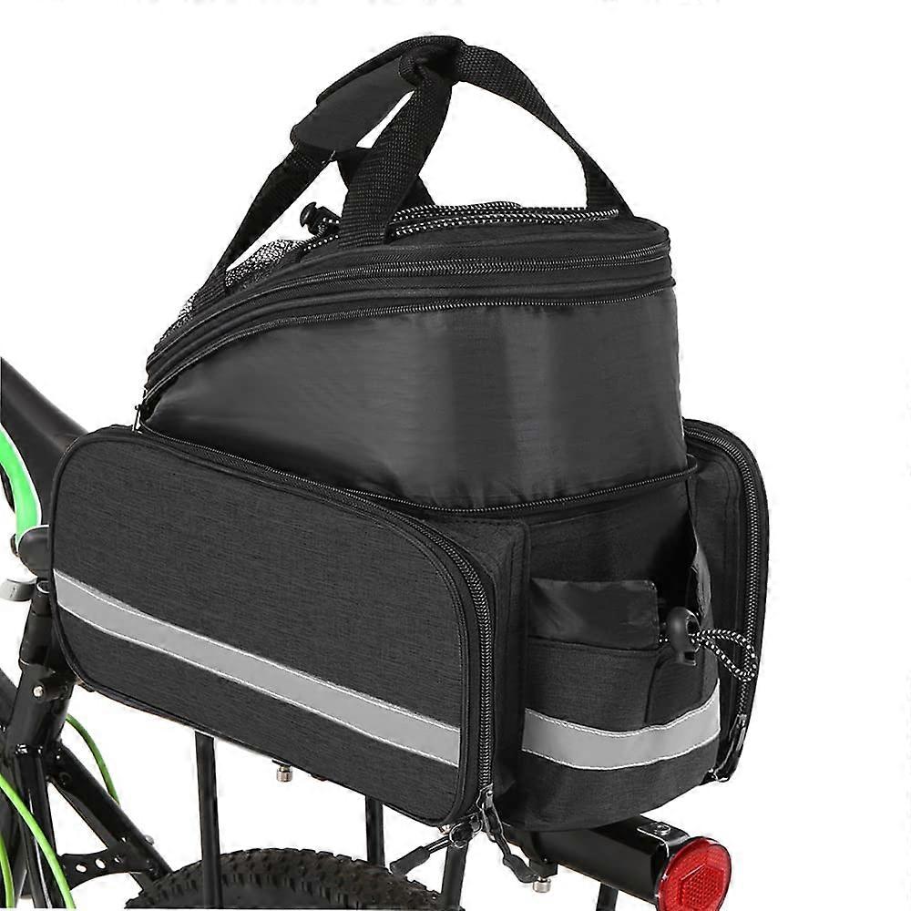 Bicycle rear seat bag Multifunction Expandable