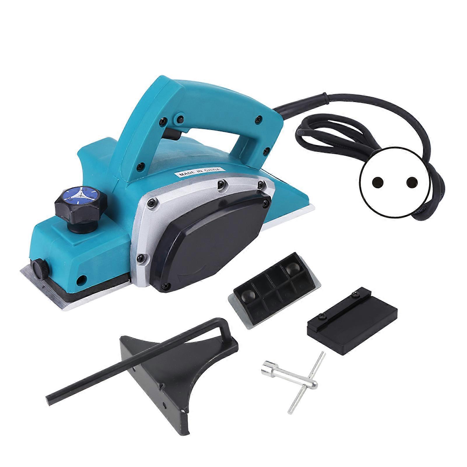 Portable Electric Wood Planer, Handheld Woodworking Power Tool for Home Furniture