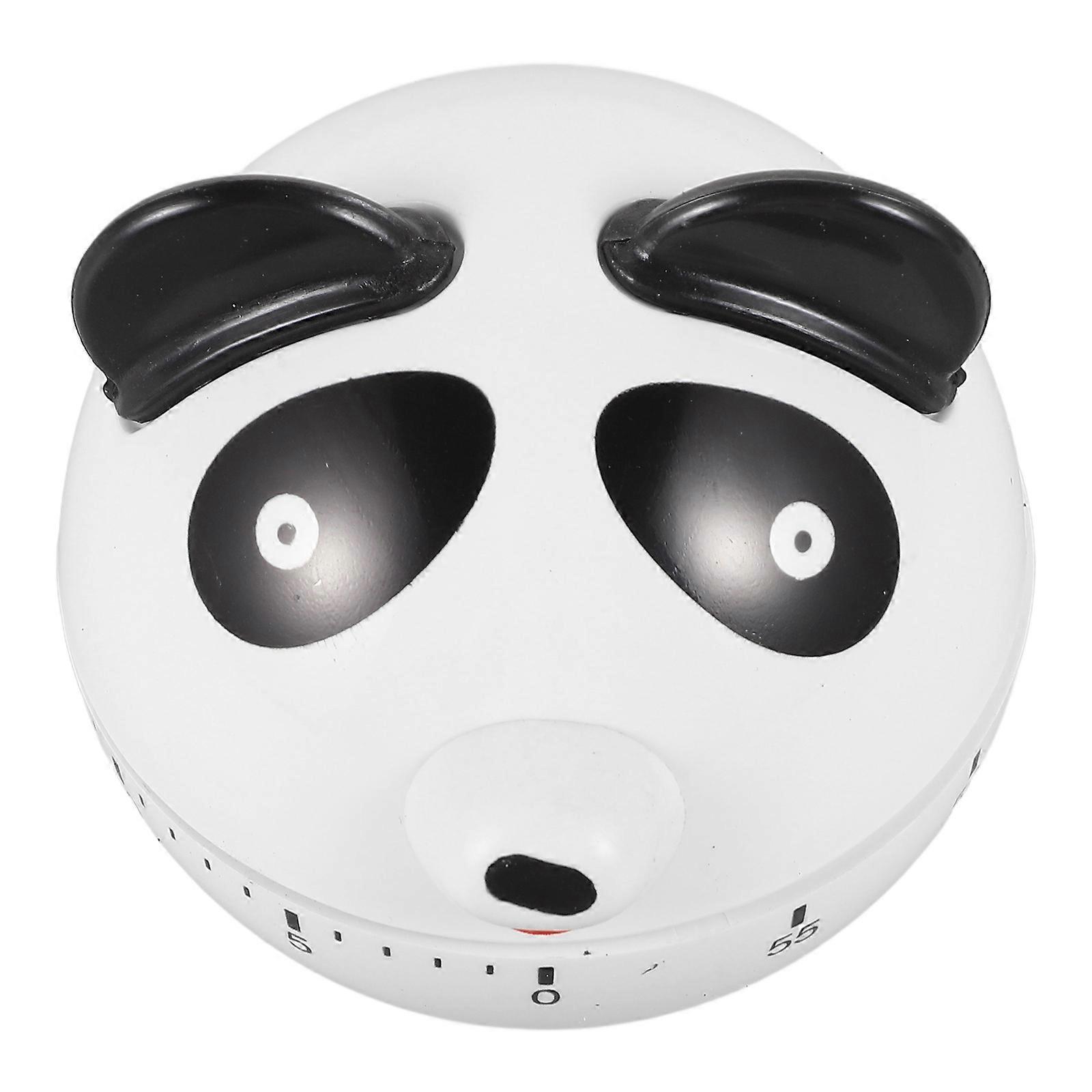 Countdown Clock Cute Panda Shaped Timer for Studying Exercise Routines Reliable Timer Multi-colored 6.00X6.00X6.00CM 1Set