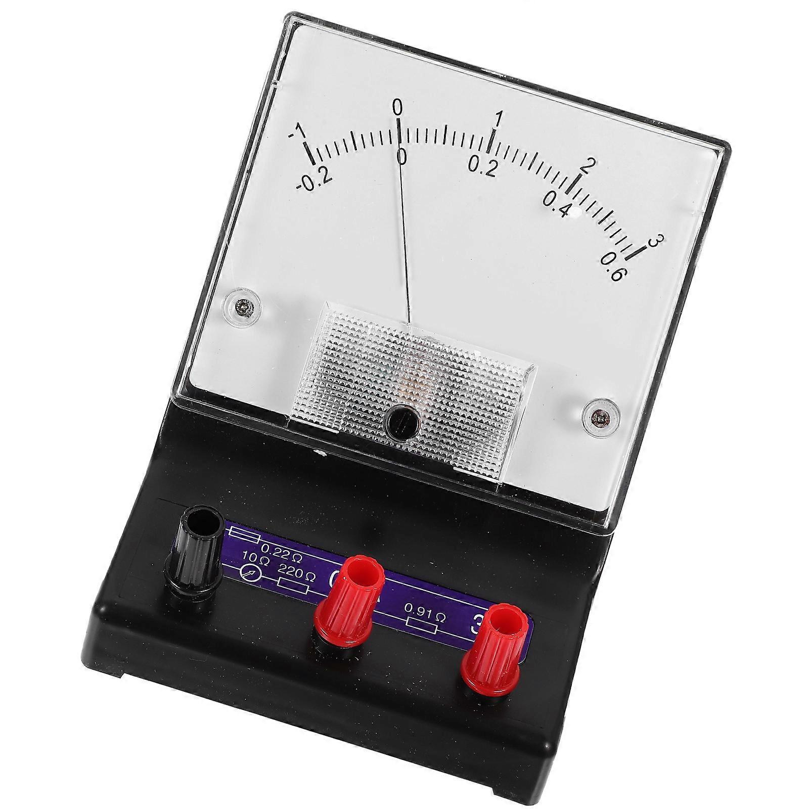 Plastic Ammeter Physics Experiment Apparatus Laboratory Use For Students 1Set