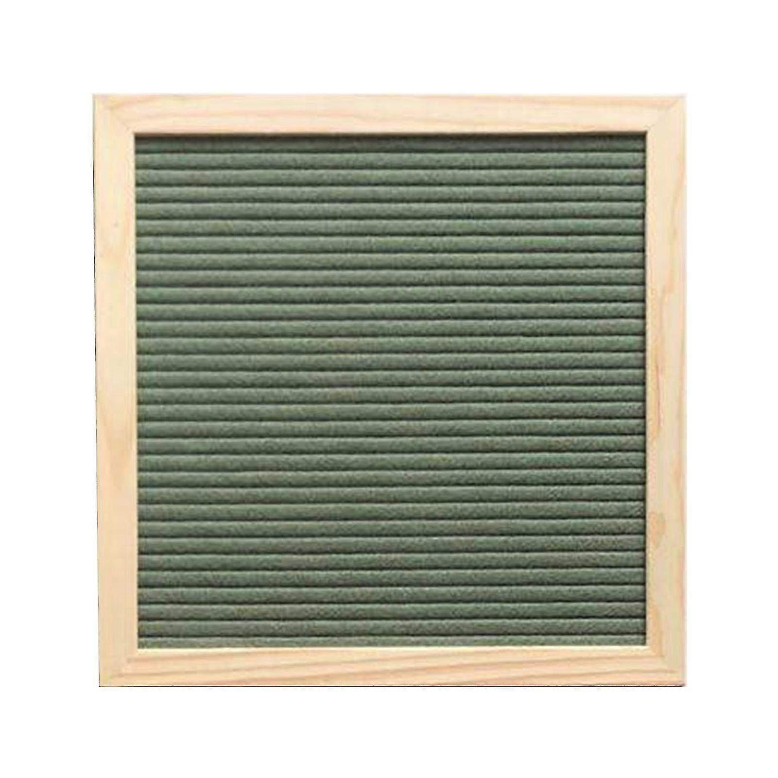 Handmade Square Frame Felt Letter Set with Bracket - 460 Characters Message Board for Home Decor