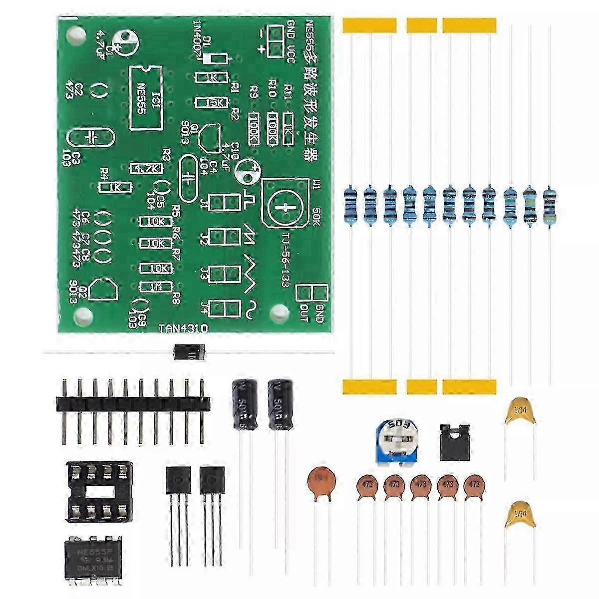 Sine Triangle Square Wave Multi-Channel Waveform Generator Module DIY Kits
