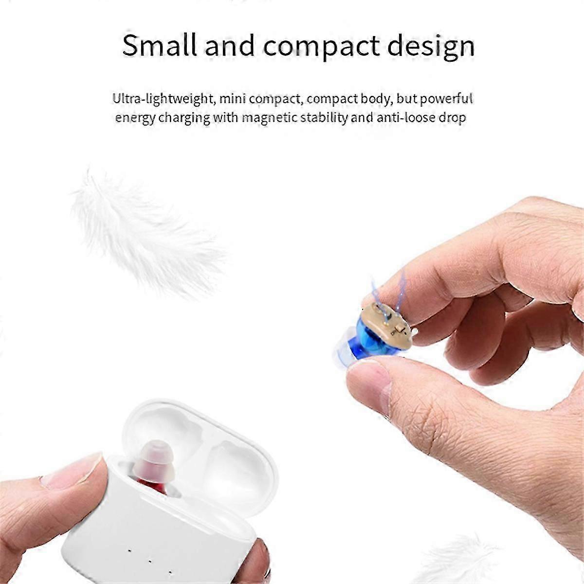 Rechargeable Noise-Canceling Hearing Amplifiers for Senior Citizens