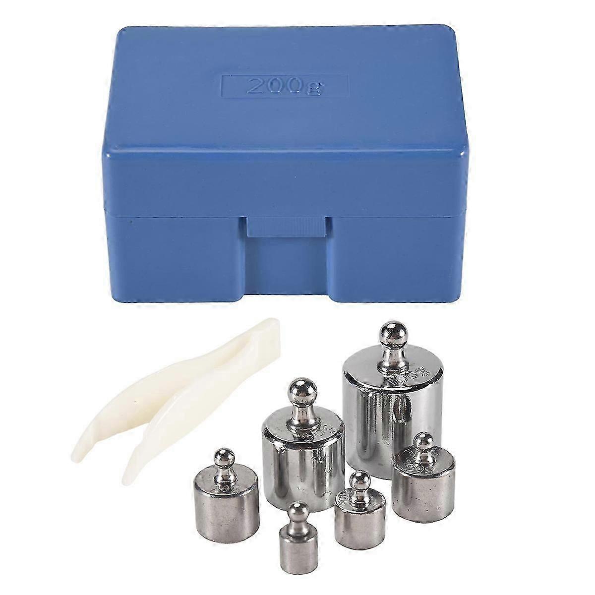 6Pcs 100g 50g 2x20g 10g 5g Grams Precision Calibration Weight Digital Scale Set