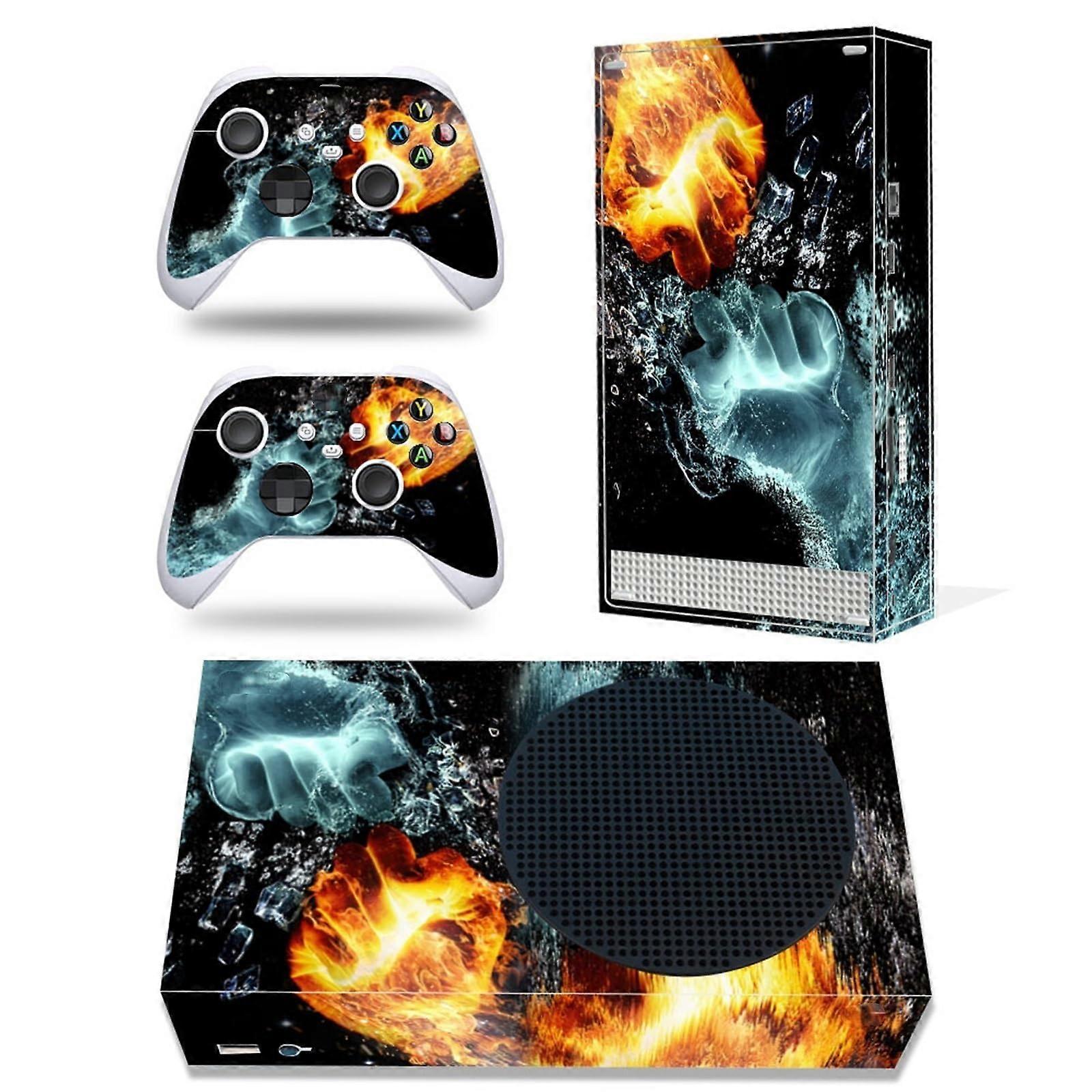 Vinyl Sticker Cover for Xbox Series S Console Cases Sticker with Two  Wireless Controller Stickers 48427 Decal