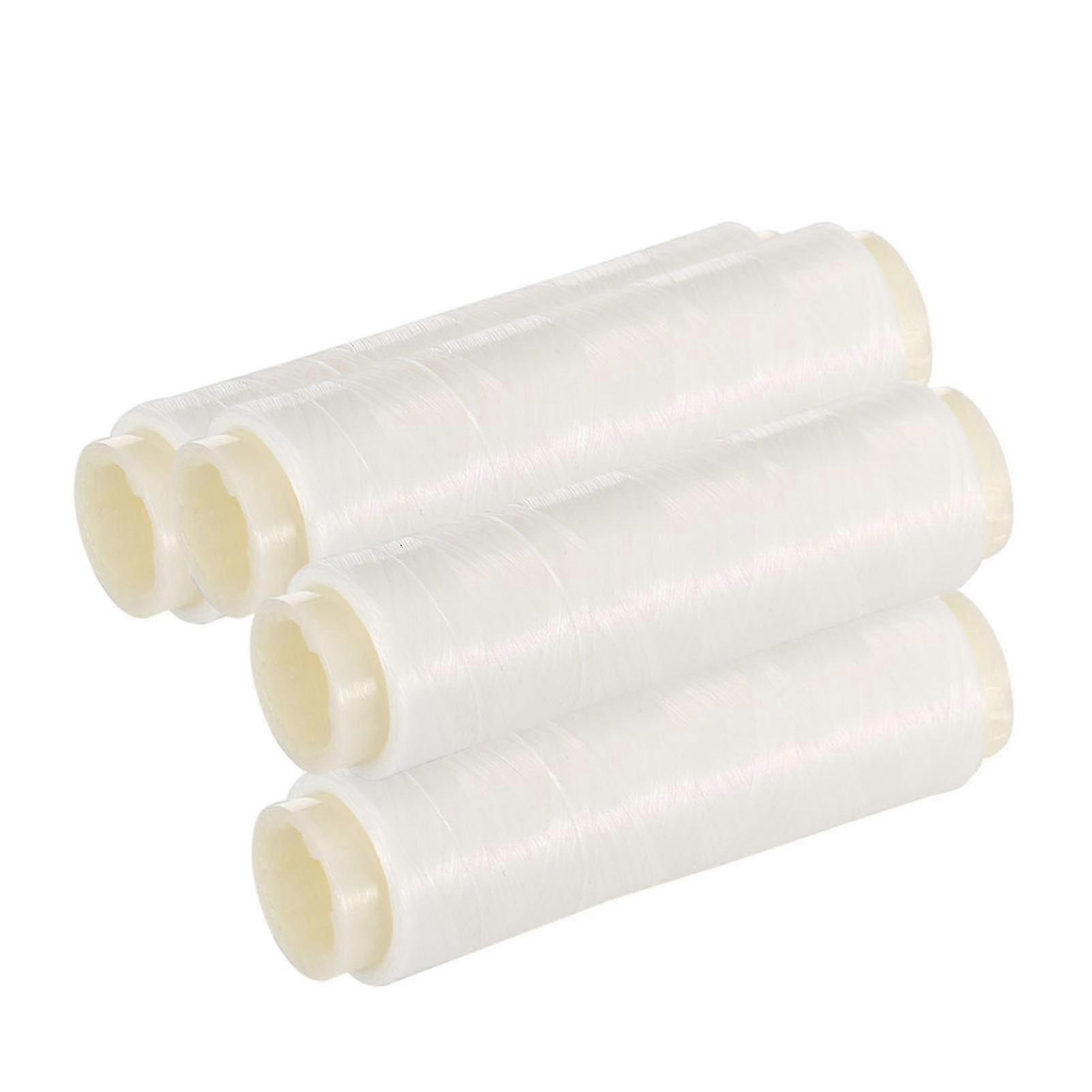 Packung mit 4 Stück hochfestem elastischen Köderfaden für Meeresangeln Köderköderschnur Köderschoner