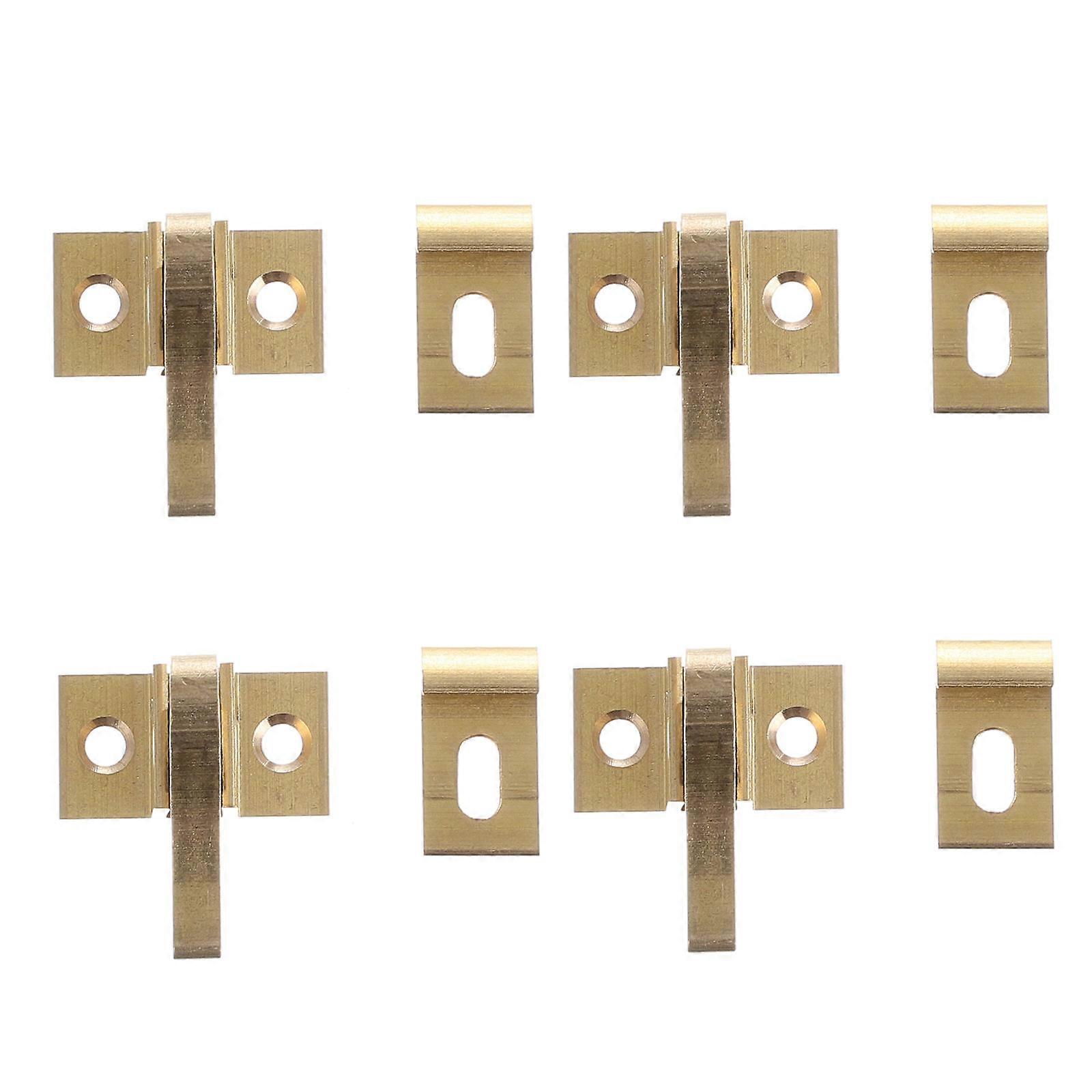 Brass Window Catch Elbow Latch Extra Heavy Duty with Screws High Security Lock for Cabinet Doors and Windows Durable Reliable Protection