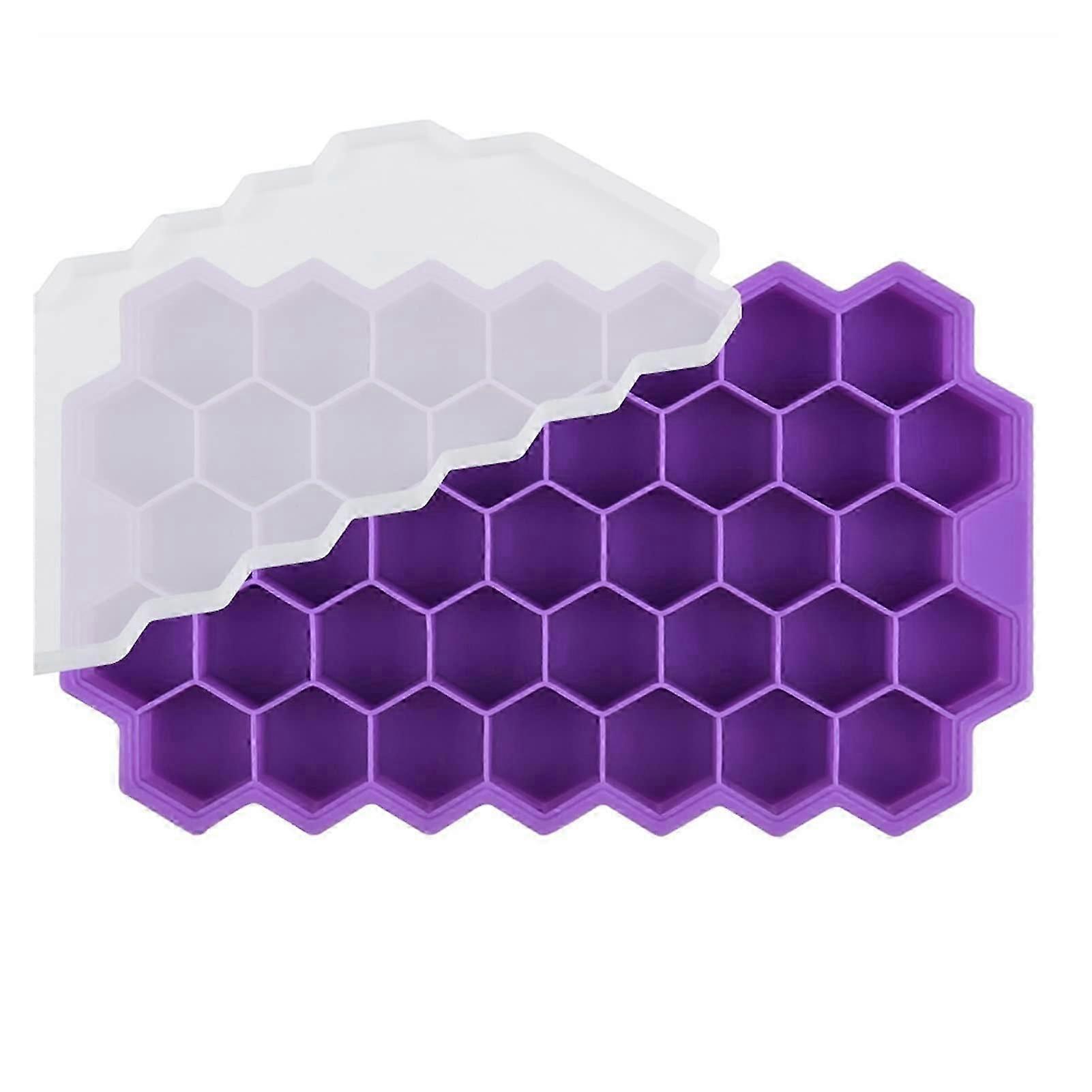 Honeycomb Ice Cube Tray Reusable Silicone Mold