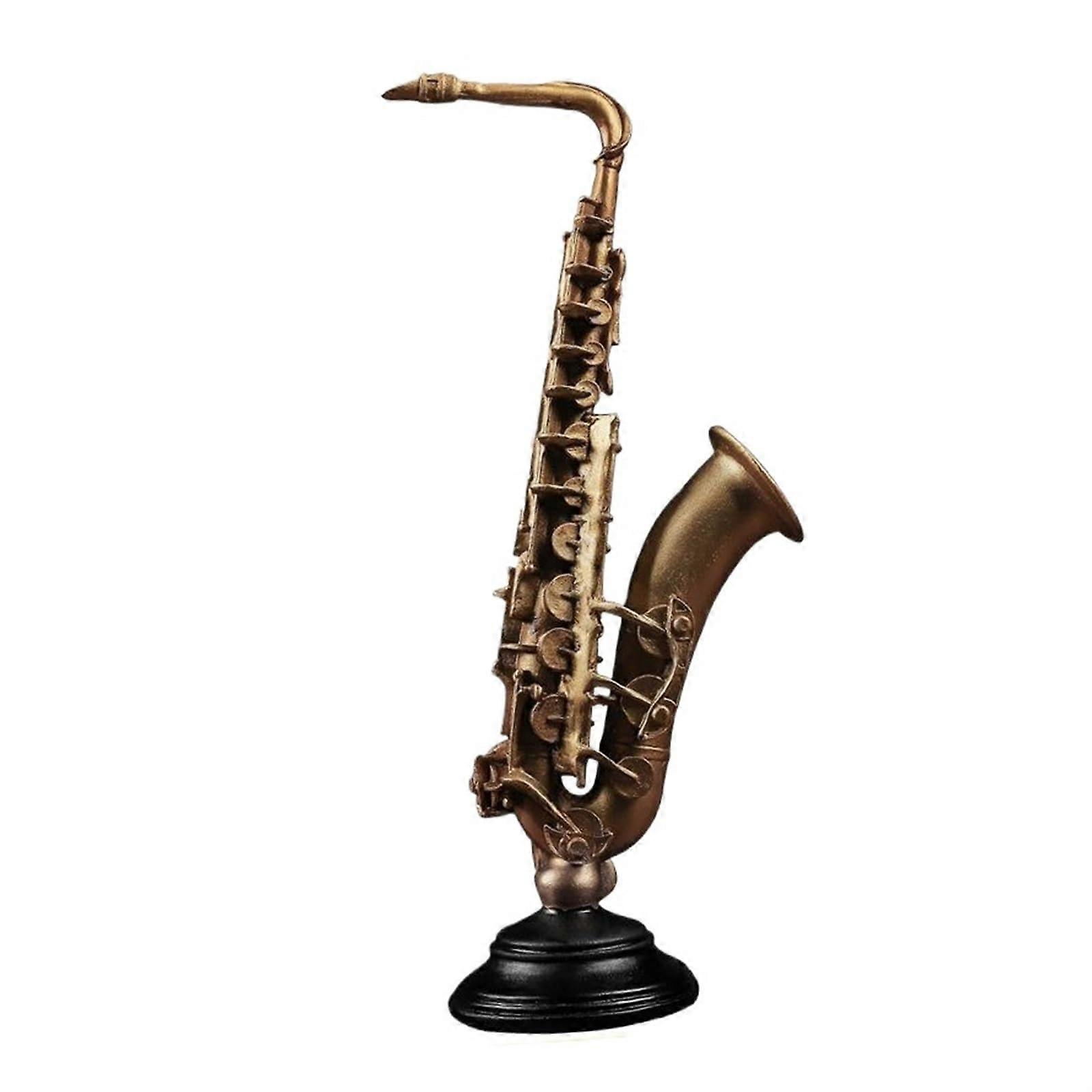 Model building kit for musical instruments, saxophone, home decoration