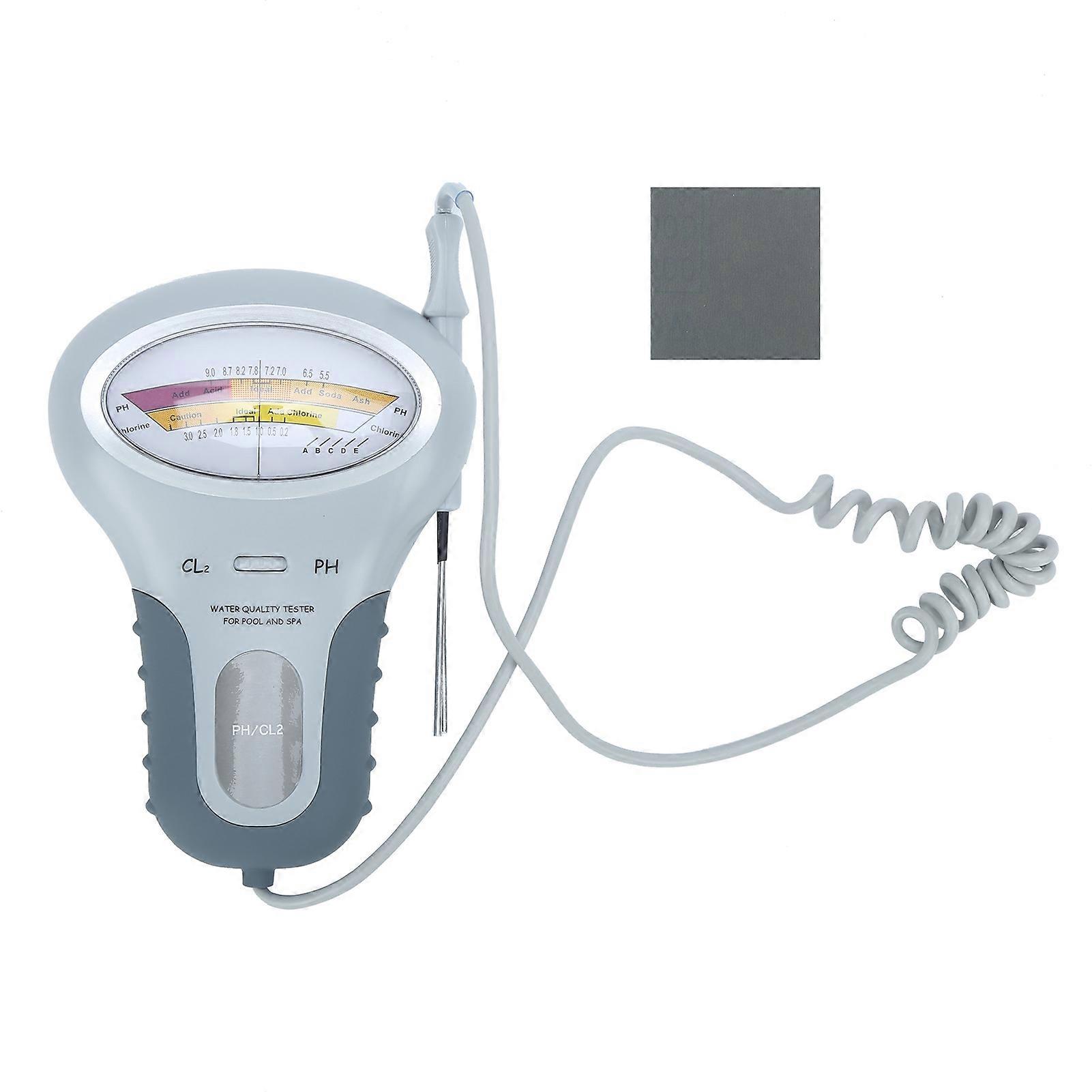 CL2 and PH Meter Swimming Pool Water Quality Testing Equipment Portable PH Tester for Pool