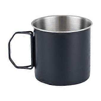 Wiederverwendbare tragbare Camping-Kaffeetasse mit faltbarem Griff, leichte Reisetasse für Wanderpicknick im Freien