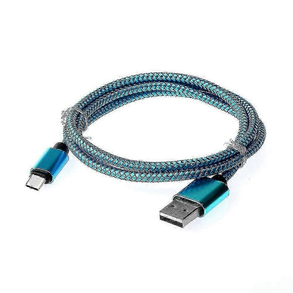 For Samsung Galaxy S8 A5 A7 Nylon Braided Fast Charging Type C Cable Available in 1m/2m/3m Lengths