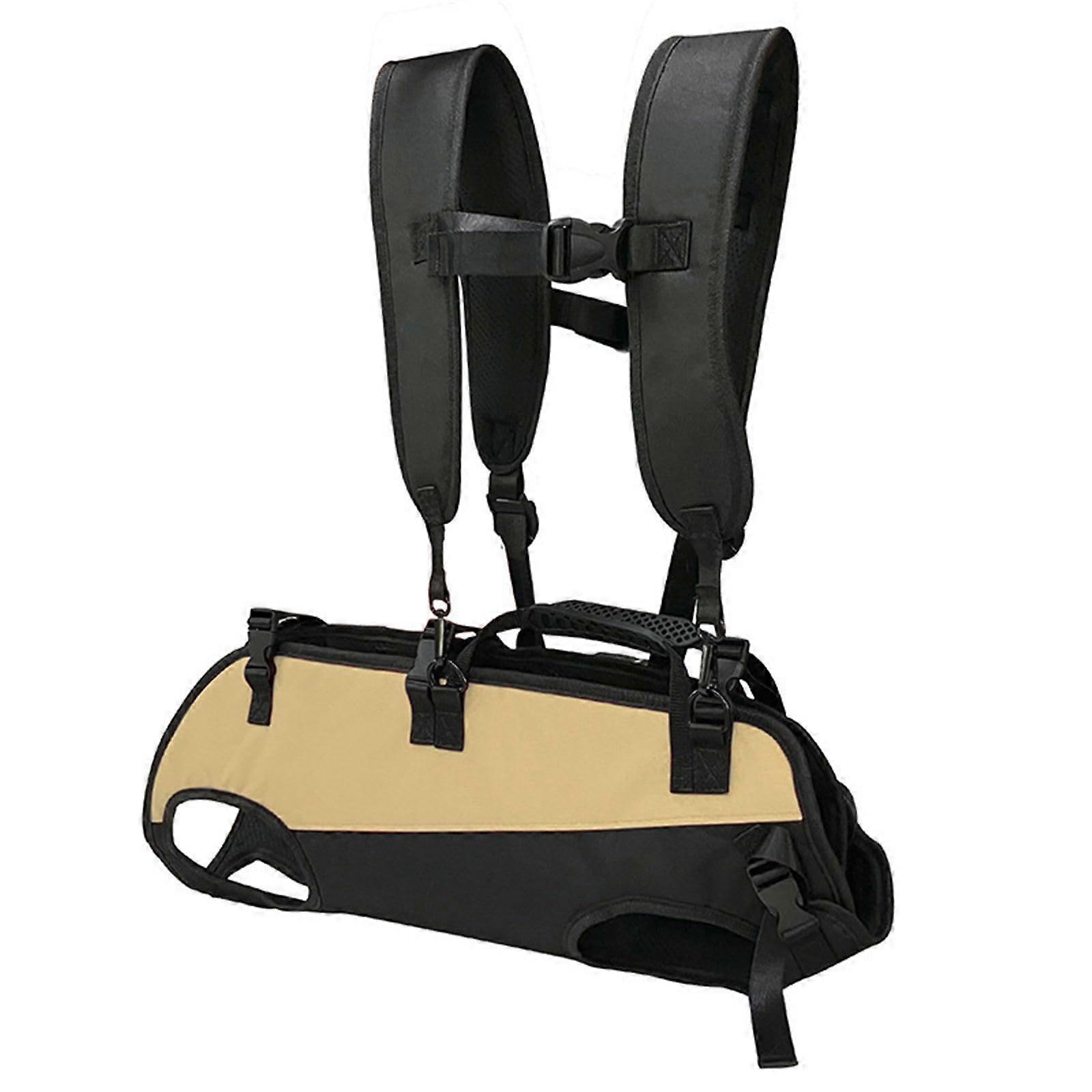 Breathable Adjustable Shoulder Strap Pet Carrier Bag with Horizontal Hugging Design for Outdoor Short Trips Comfortable Pet Travel Tote