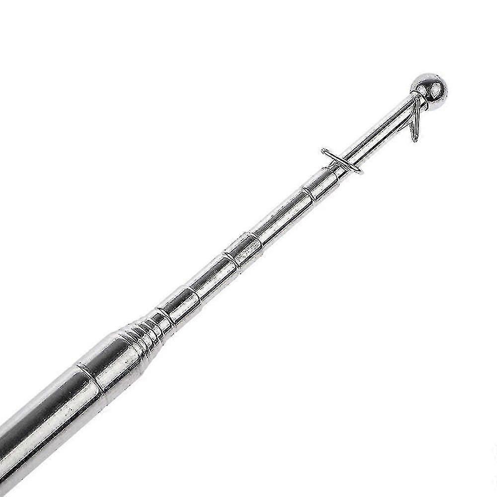 200cm Stainless Steel Portable Telescopic Social Distance Stick Pointer, Extendable Handheld Social Pointer Stick Measure Social Distance hwy