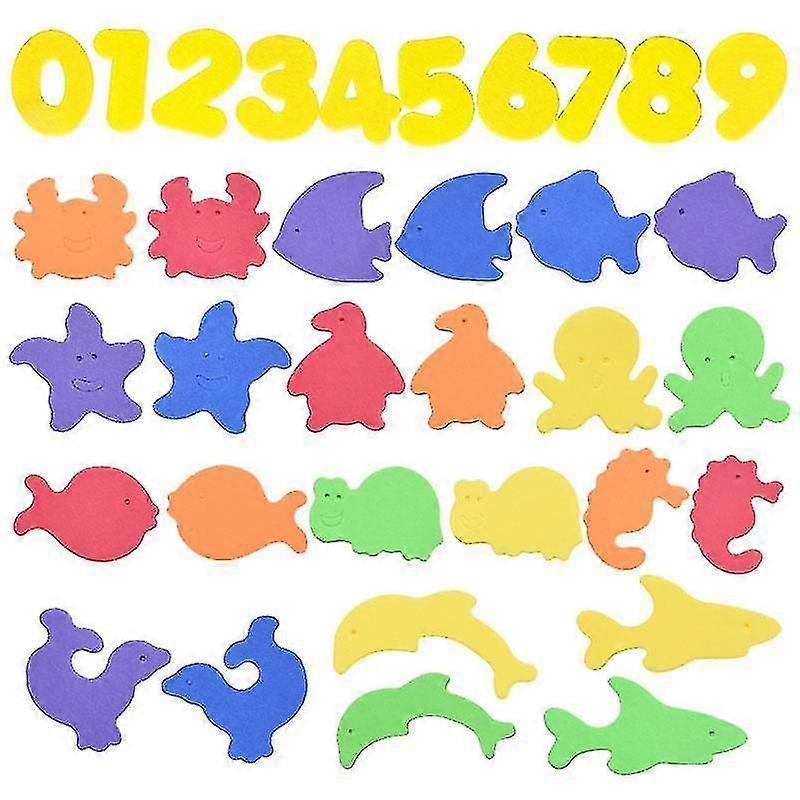 Random Color Alphanumeric Foam Set - Versatile Educational Soft Letters for Creative Learning Activities and Craft Projects