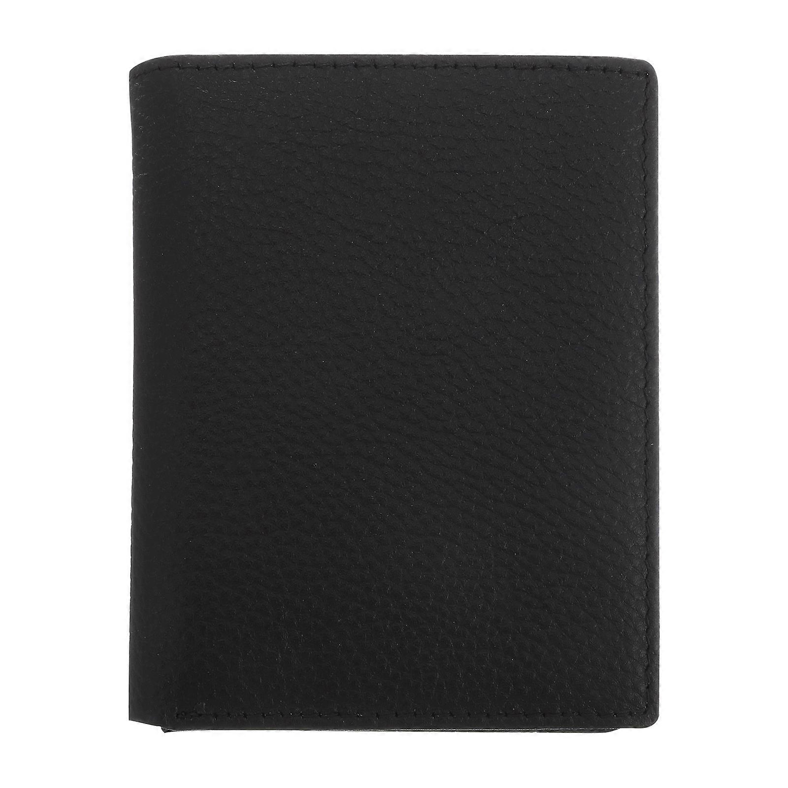Driver License Holder Black Cowhide Secure Card Storage for Storage Use